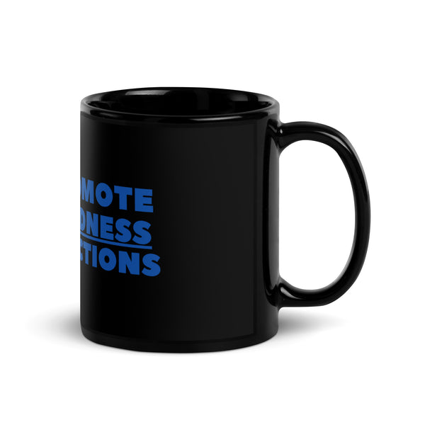 Promote Kindness: Elections Black Glossy Mug