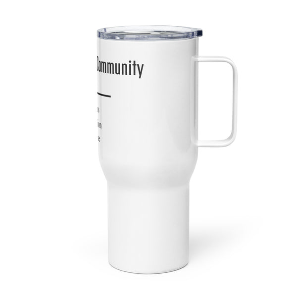 Election Ready Community Travel Mug (Handle)