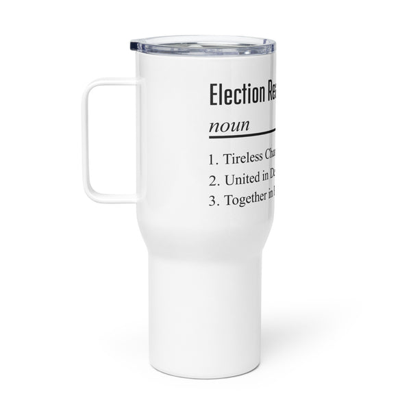 Election Ready Community Travel Mug (Handle)