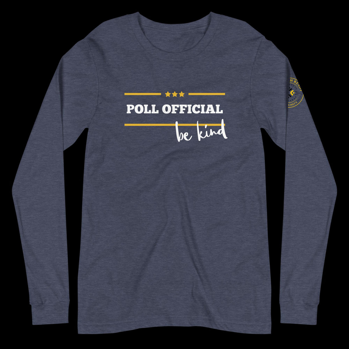 Poll Official - Be Kind Unisex Long Sleeve Tee