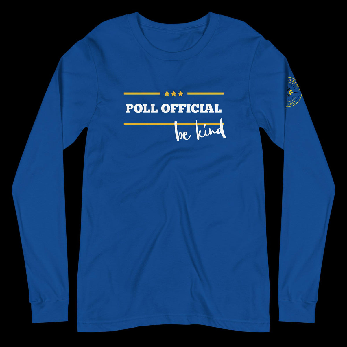 Poll Official - Be Kind Unisex Long Sleeve Tee