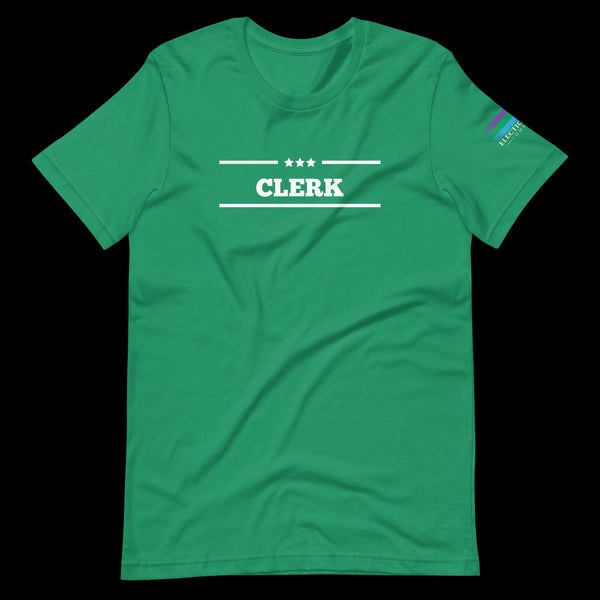 Clerk Title Unisex t-shirt